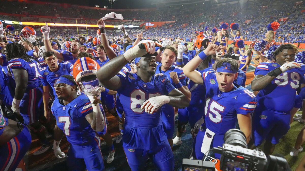 Florida gators 2025 football jersey 15